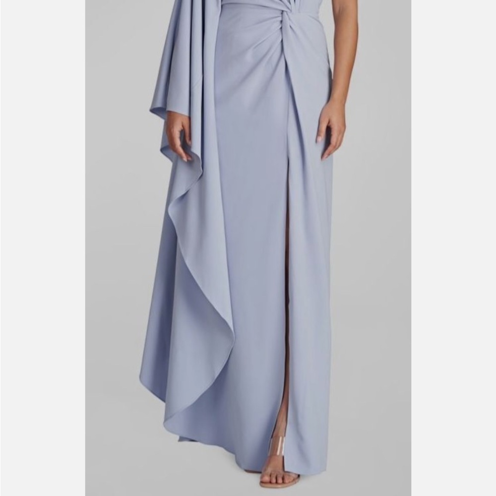 Elegant Blue Women's Dress